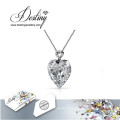 Destiny Jewellery Crystal From Swarovski Cheery Heart Pendant & Necklace